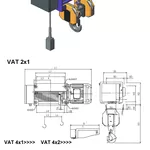 Таль електрична болгарська Т01,  Т02,  Т35,  VAT стаціонарний 0, 5-8 т