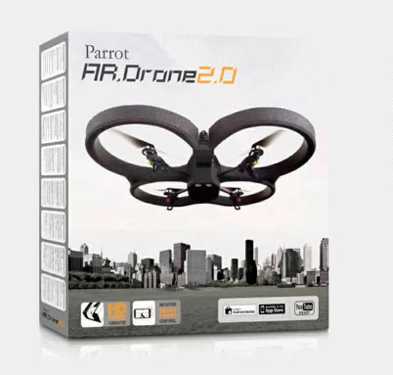 ПРОДАМ НОВЫЙ Квадрокоптер Parrot AR.Drone 2.0 для iPhone,  iPad,  iPod 