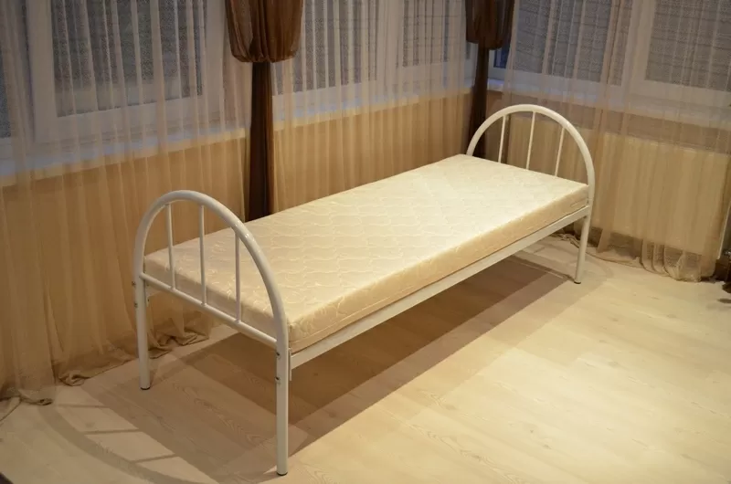Ліжка металеві для гуртожитків двоярусні,  металеве ліжко для хостелів 6