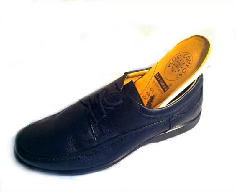 Мужские туфли черные супер комфортные Corona 42 размер 2